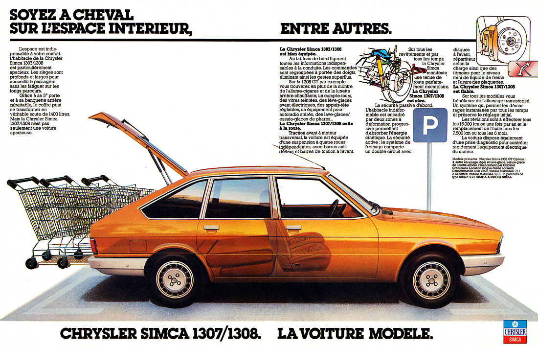Advert Simca 1978