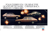 Advert Simca 1979