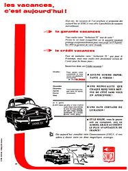 Advert Simca 1954