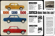 Advert Simca 1964