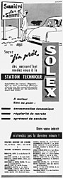 Advert Solex 1958