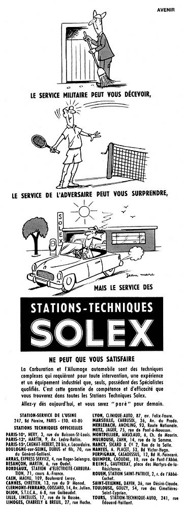 Advert Solex 1964