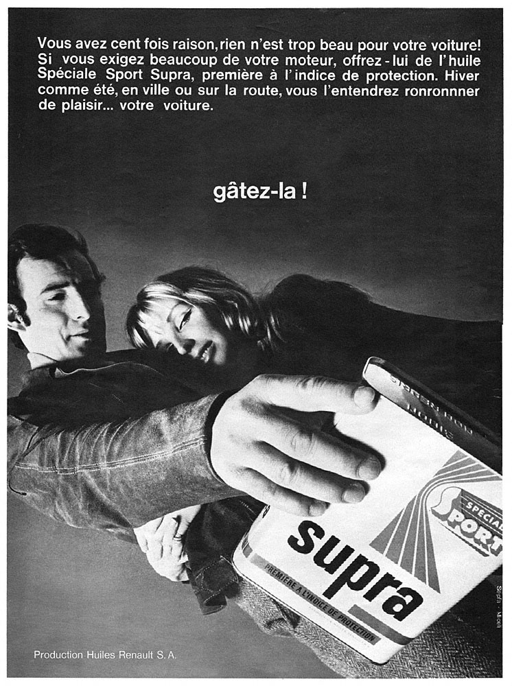 Advert Supra 1967