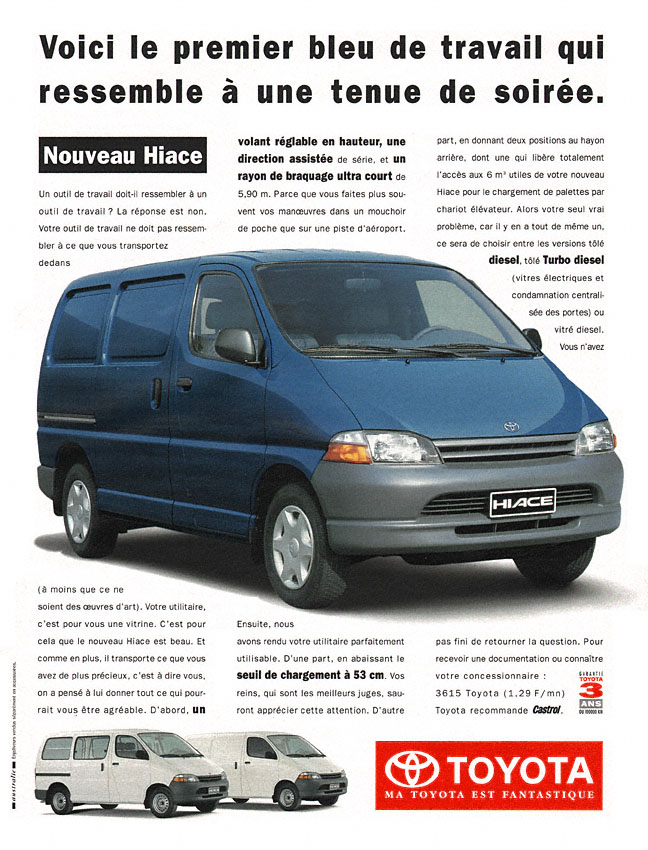 Advert Toyota 1995