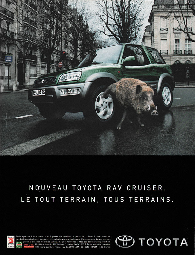 Advert Toyota 1999