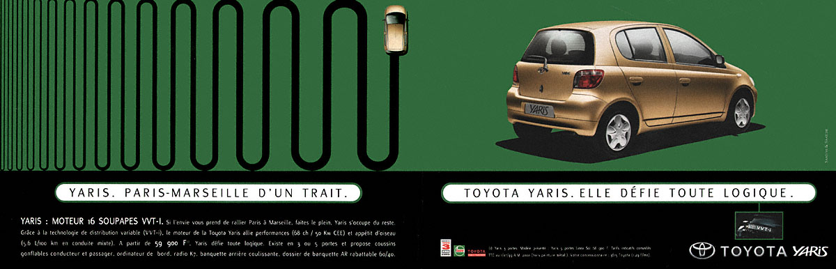 Advert Toyota 1999