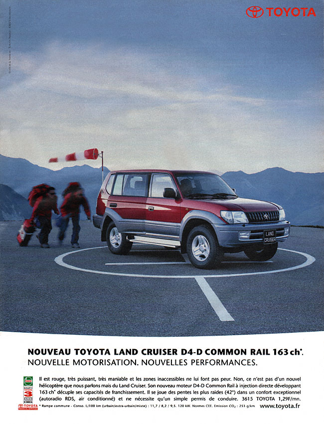 Advert Toyota 2000