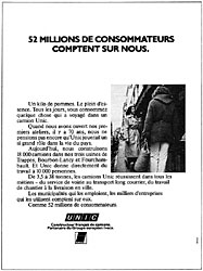 Advert Unic 1977