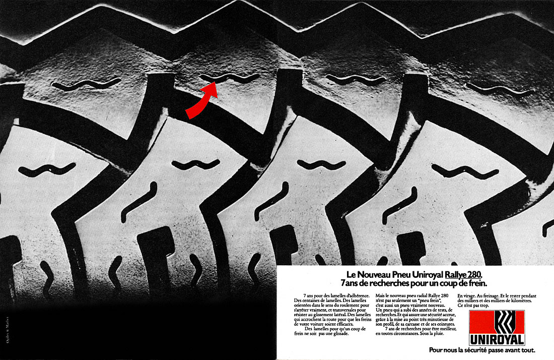 Advert Uniroyal 1978