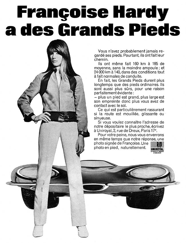 Advert Uniroyal 1968