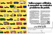 Advert Volkswagen 1984