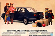 Advert Volkswagen 1984