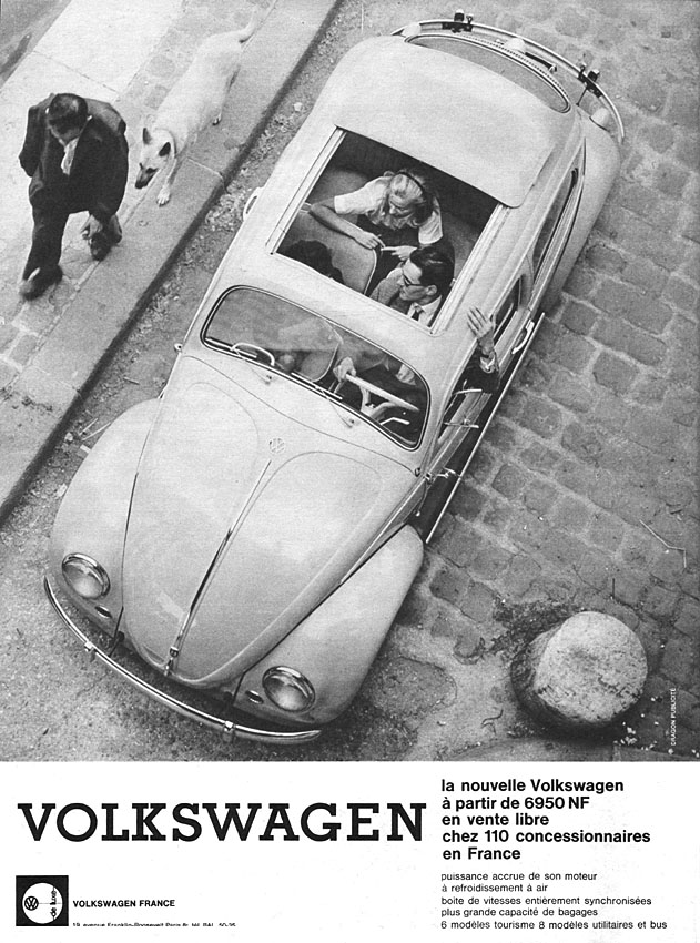 Advert Volkswagen 1960