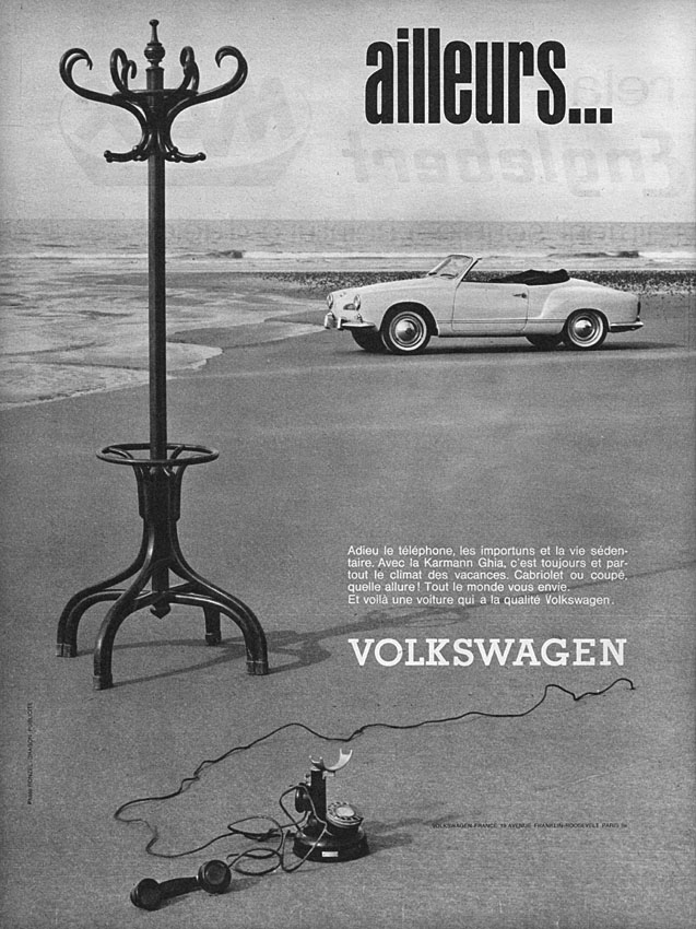 Advert Volkswagen 1961