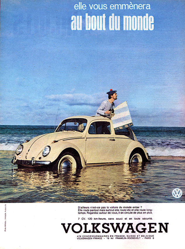 Advert Volkswagen 1961