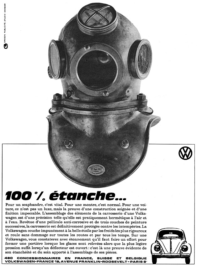 Advert Volkswagen 1962