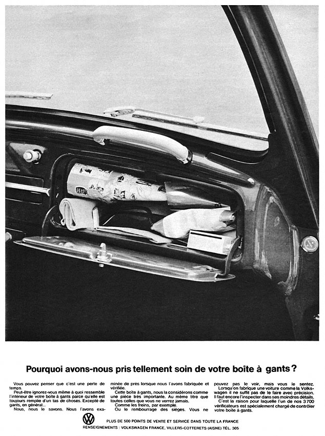 Advert Volkswagen 1964