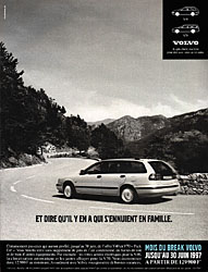 Advert Volvo 1997