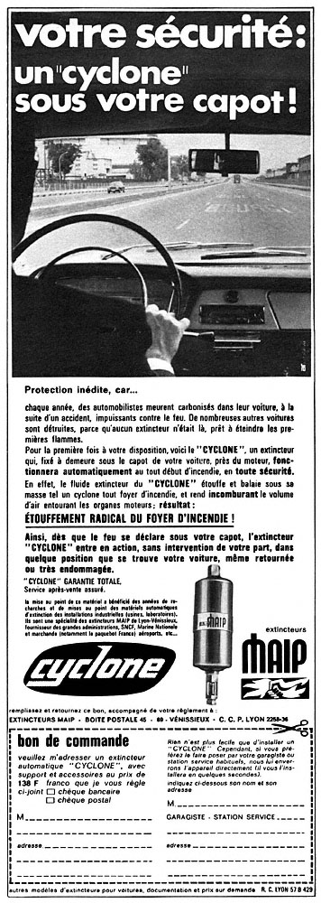 Advert Misc. 1968