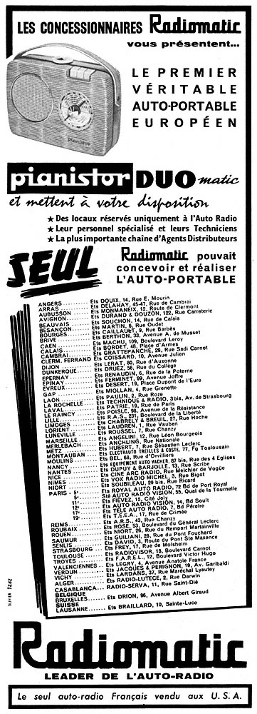 Advert Zzdivers_AUT5 1959