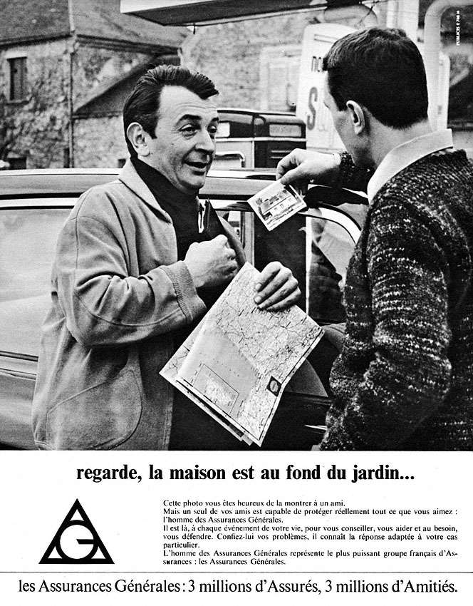 Advert Assurances Generales 1966