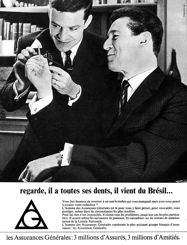 Advert Assurances Generales 1966