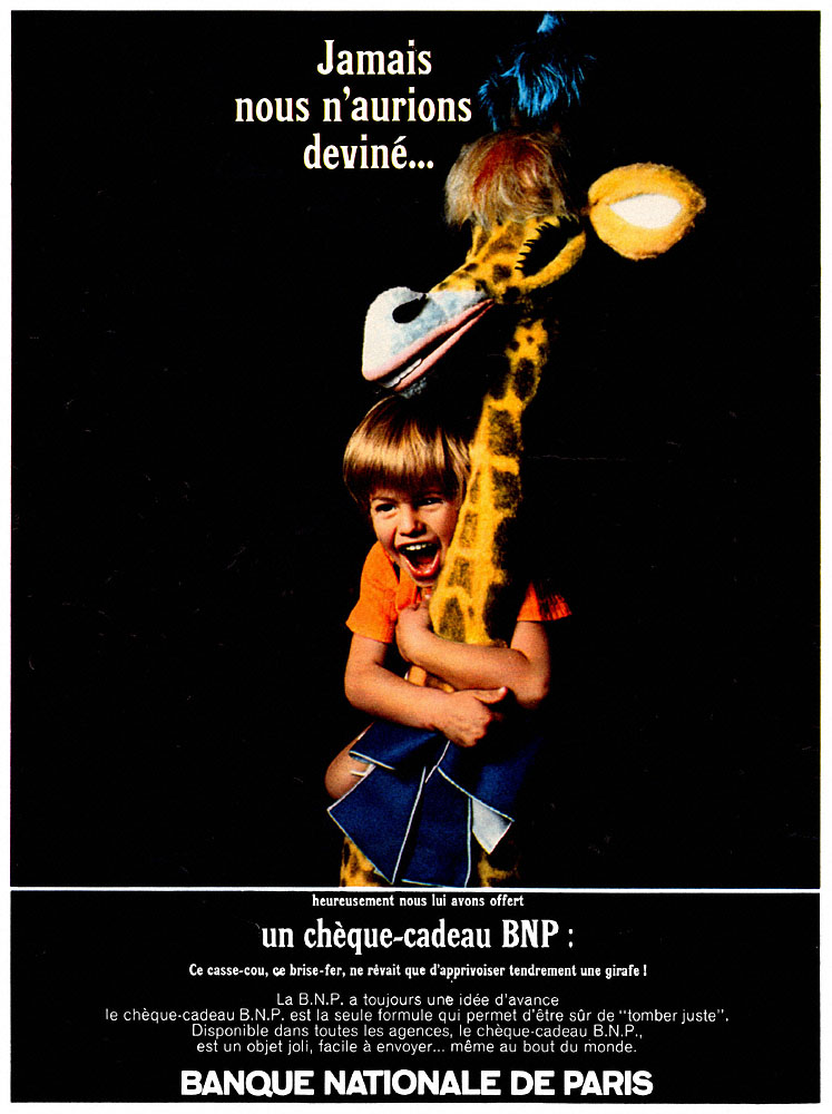Advert BNP 1967