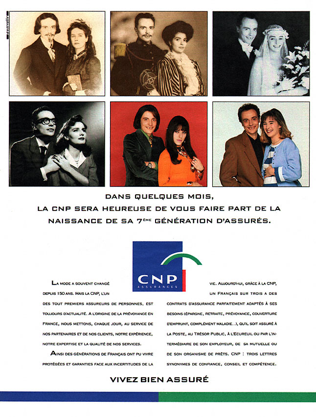 Advert Caisse Prvoyance 1991