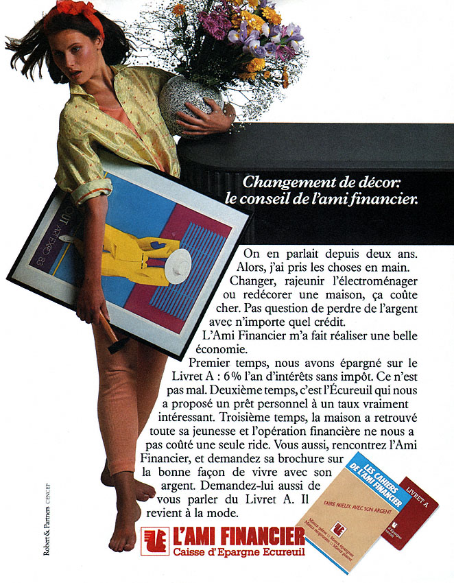 Advert Caisse Epargne 1985