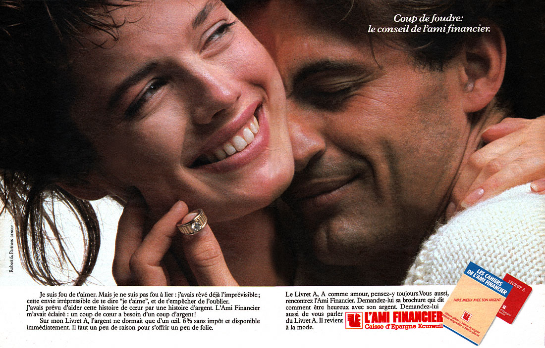 Advert Caisse Epargne 1986