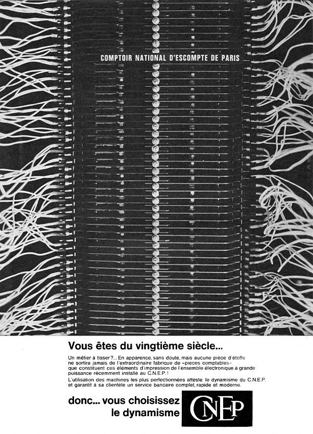 Advert Caisse Epargne 1961