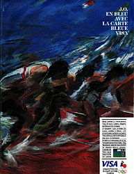 Advert Carte bleue 1987