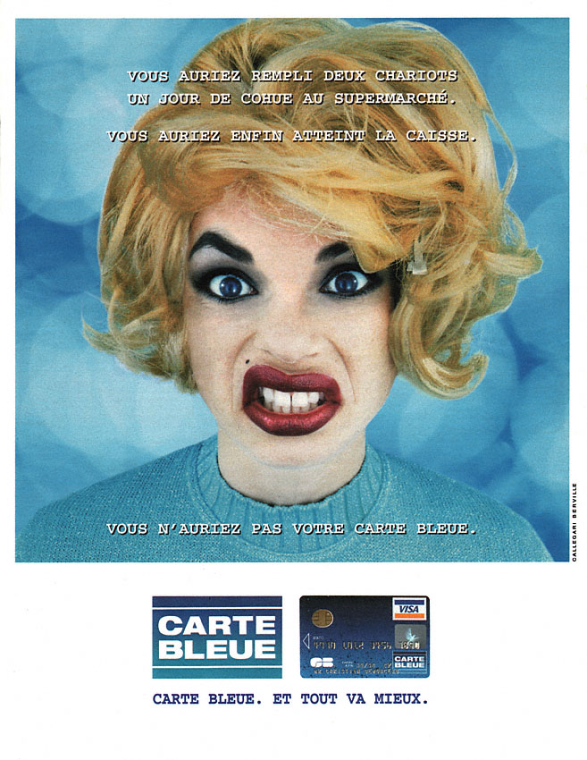 Advert Carte bleue 1995