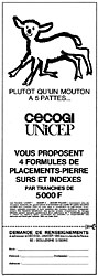 Advert Cecogi 1968