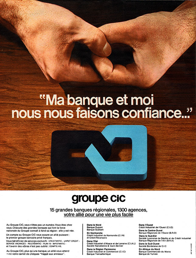Advert Cic 1972