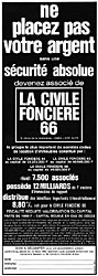 Advert Civile Foncire 1968