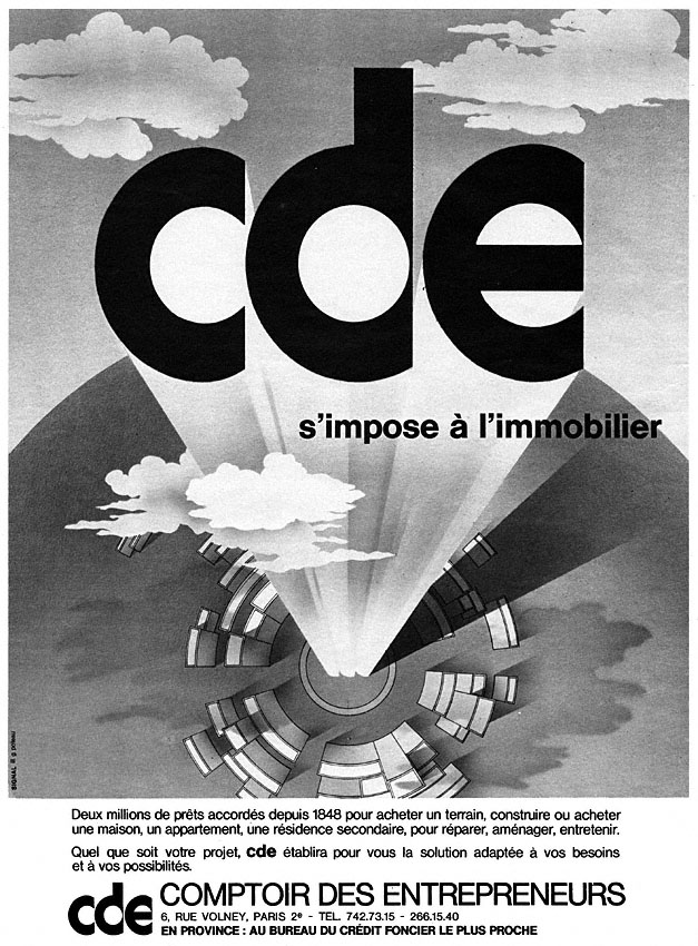 Advert Comptoir des entrepreneurs 1972