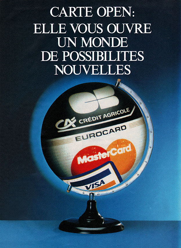 Advert Credit Agricole 1990