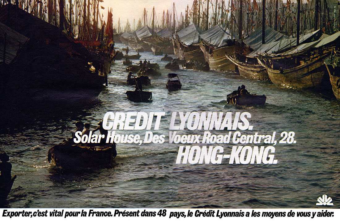 Advert Crdit Lyonnais 1977