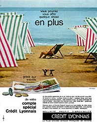 Advert Crdit Lyonnais 1964