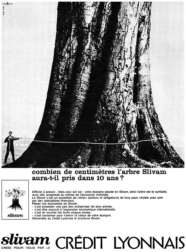 Advert Credit Lyonnais 1965