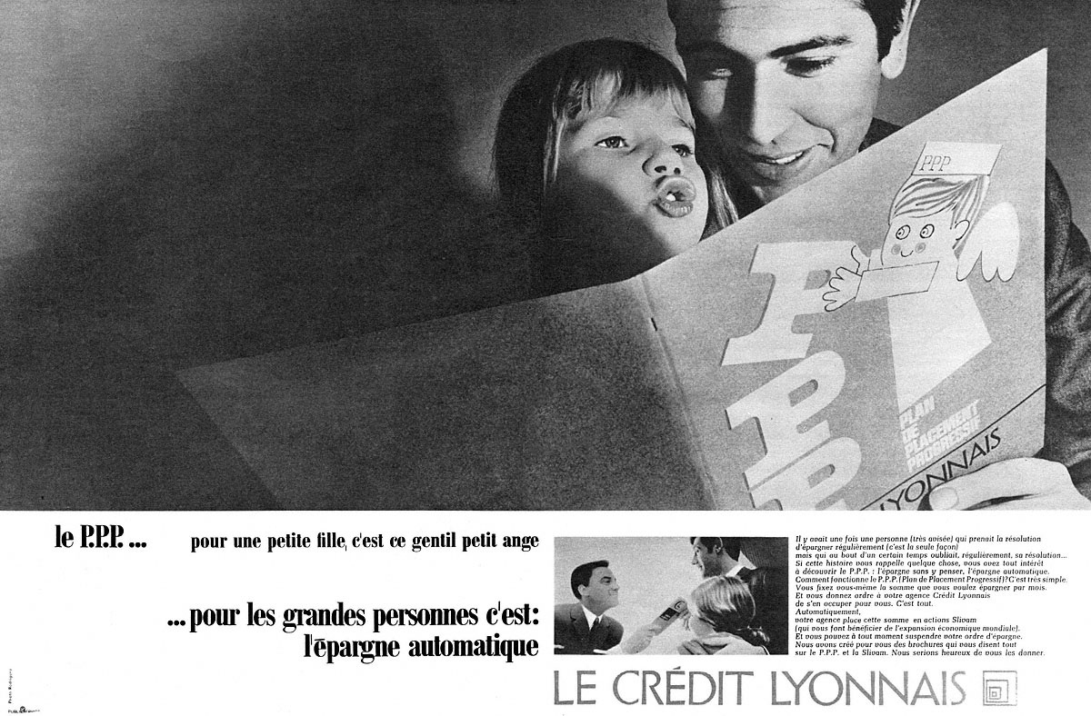 Advert Credit Lyonnais 1966