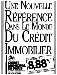 Advert Credit Municipal 1987