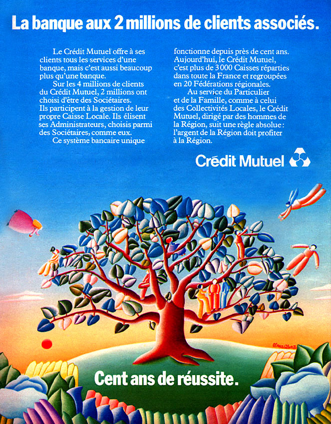 Advert Crdit Mutuel 1977