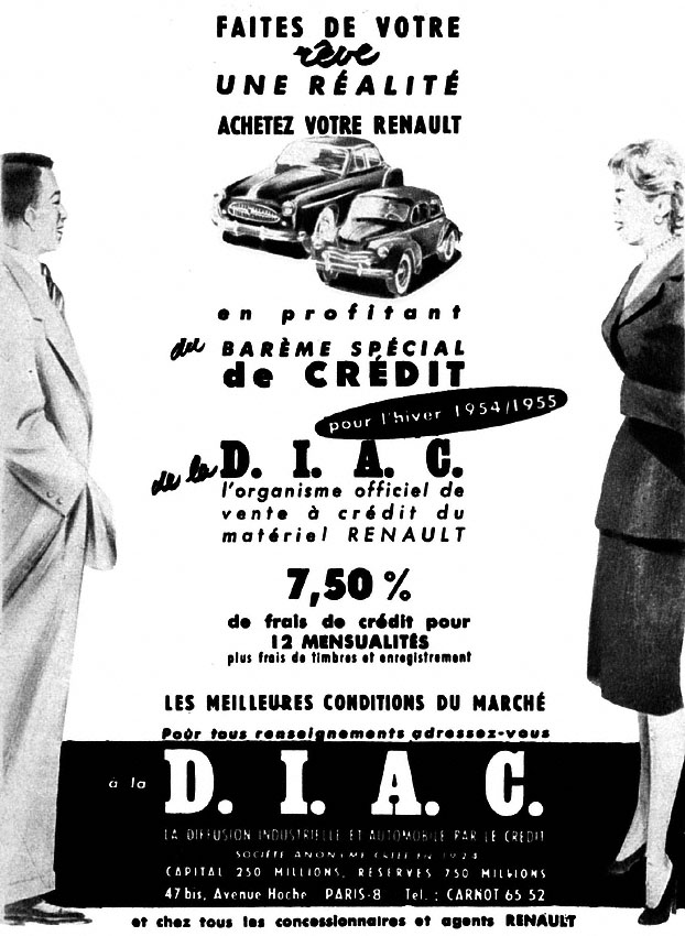 Advert Diac 1954