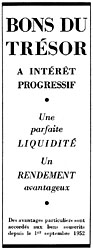 Advert Emprunts 1952