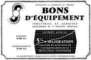 Advert Emprunts 1956