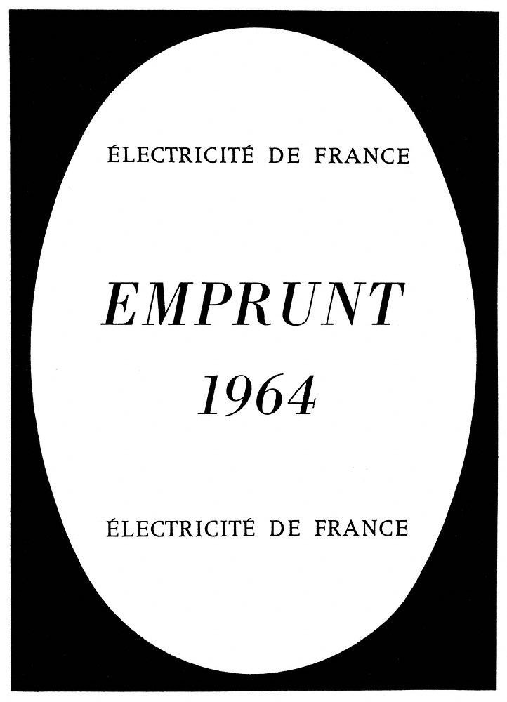 Advert Emprunts 1964