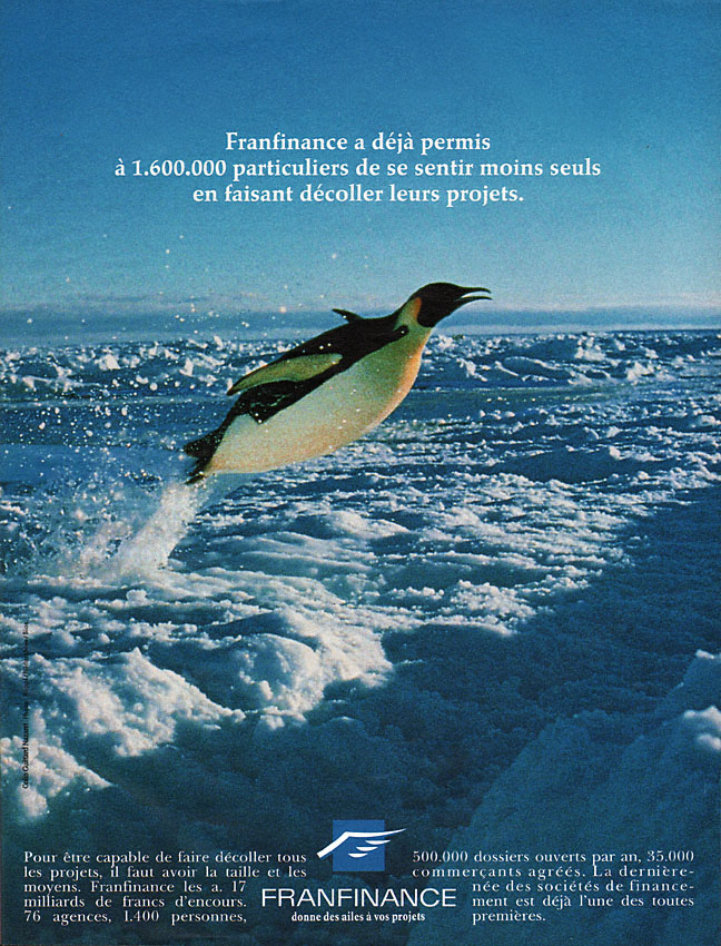 Advert Franfinance 1990