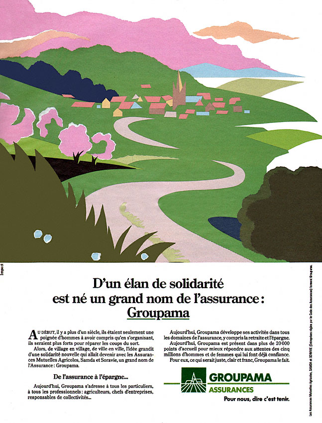 Advert Groupama 1988